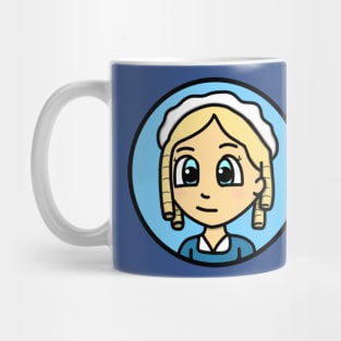 Patriot Portrait - Chibi Elizabeth Maxwell Steele (Small Print) Mug